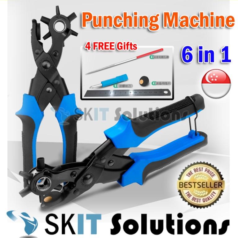 Shoe strap hole on sale puncher