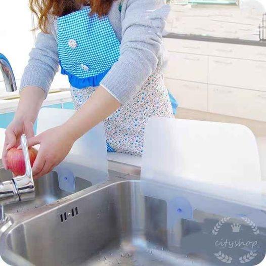 廚房水槽擋水板 防濺水擋水板 透明隔水板 家庭電器 冷氣機及暖風機 Carousell