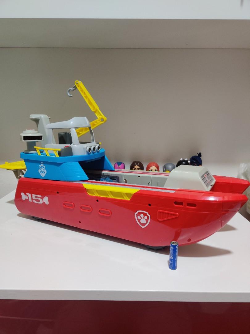 Paw patrol sea patrol sea patroller hotsell transforming vehicle with lights & sounds