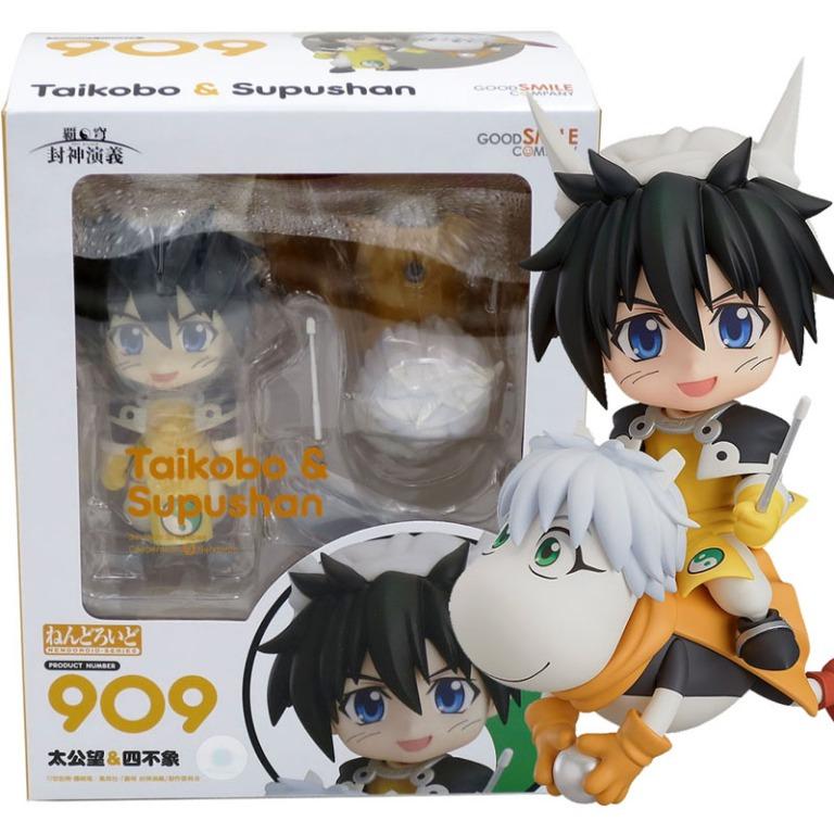 黏土人q版909 覇穹封神演義太公望四不象 Good Smile Company Nendoroid No 909 Hoshin Engi Taikobo Supushan Action Figure 興趣及遊戲 玩具 遊戲類