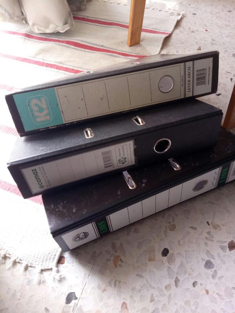 ABBA File Big Label File Preloved Used, Hobbies & Toys, Stationery ...