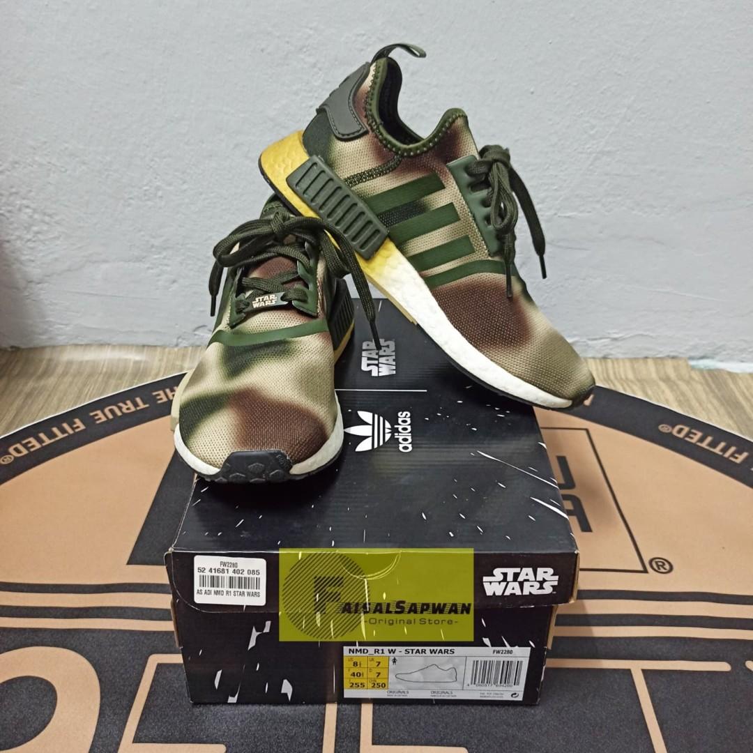 LV x Adidas NMD R1 Boost, Men's Fashion, Footwear, Sneakers on Carousell