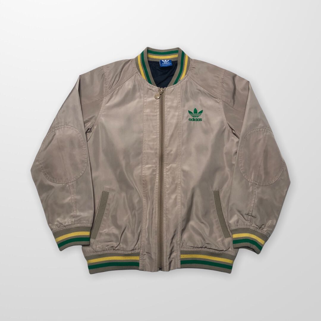 Adidas trefoil bomber jacket sales