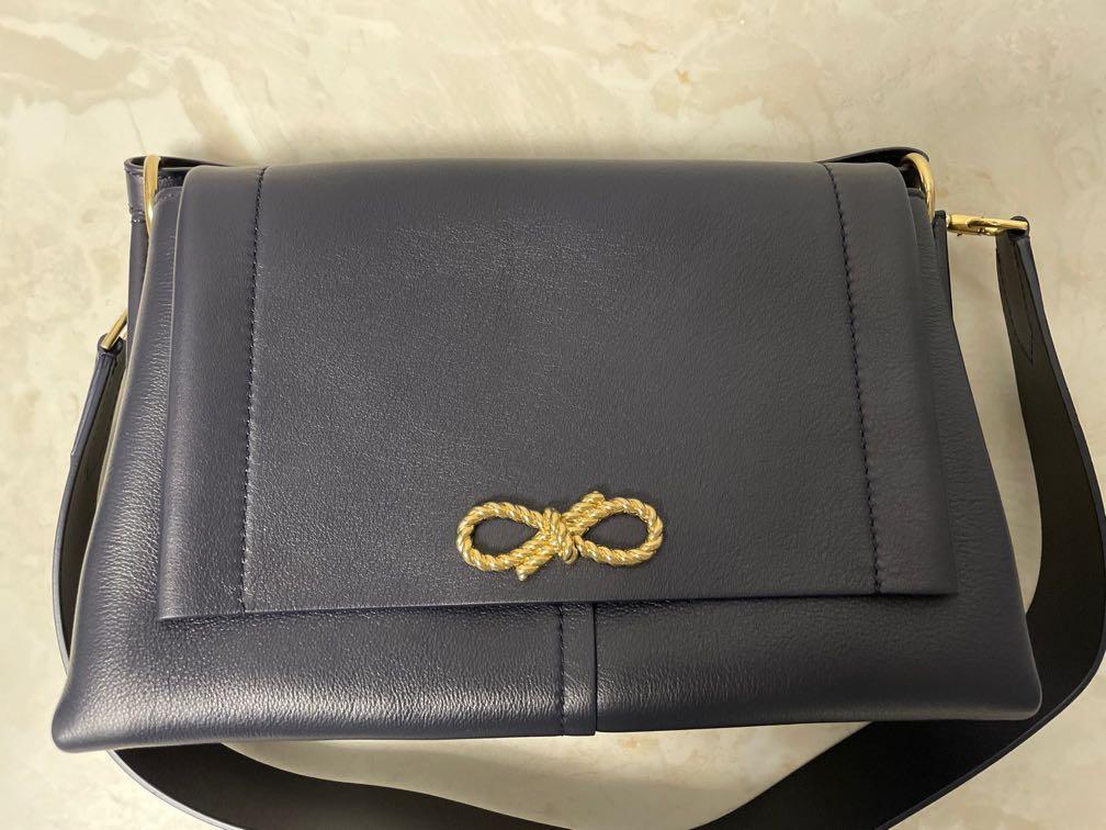 Anya Hindmarch rope bow bag, 名牌, 手袋及銀包- Carousell