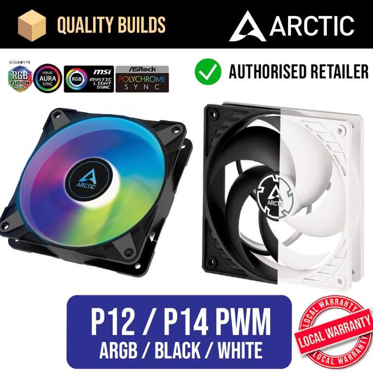 P14 PWM PST A-RGB, 140 mm A-RGB PWM Fan with Cable Splitter