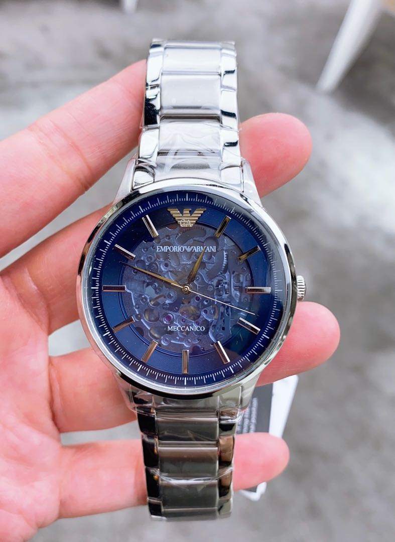 Armani最新機械錶，Ar60037，全新行貨，購自專門店，2年保養，原價4500