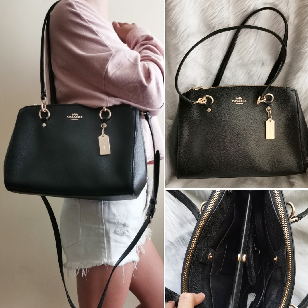 Coach etta sales carryall review