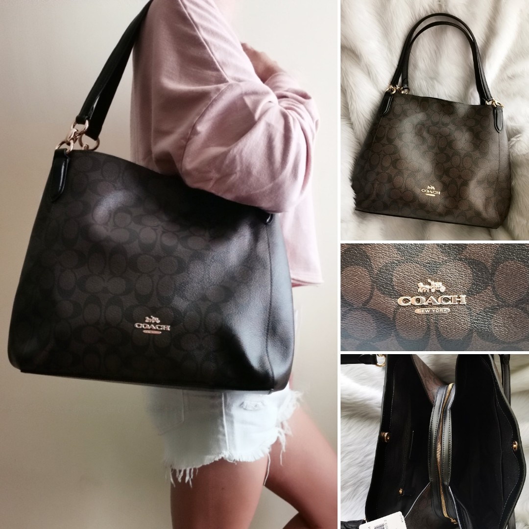 Coach shop hallie handbag