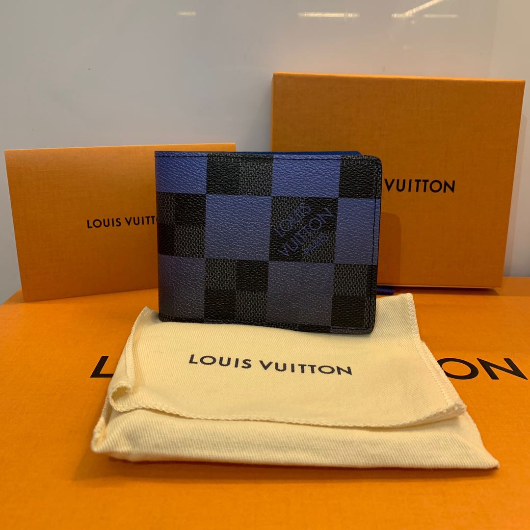 Replica Louis Vuitton Multiple Wallet Damier Graphite Giant N40414