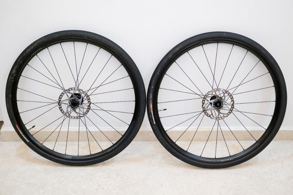 Axis Elite Disc Gravel Wheelset / Specialized 700x35 RoadSport