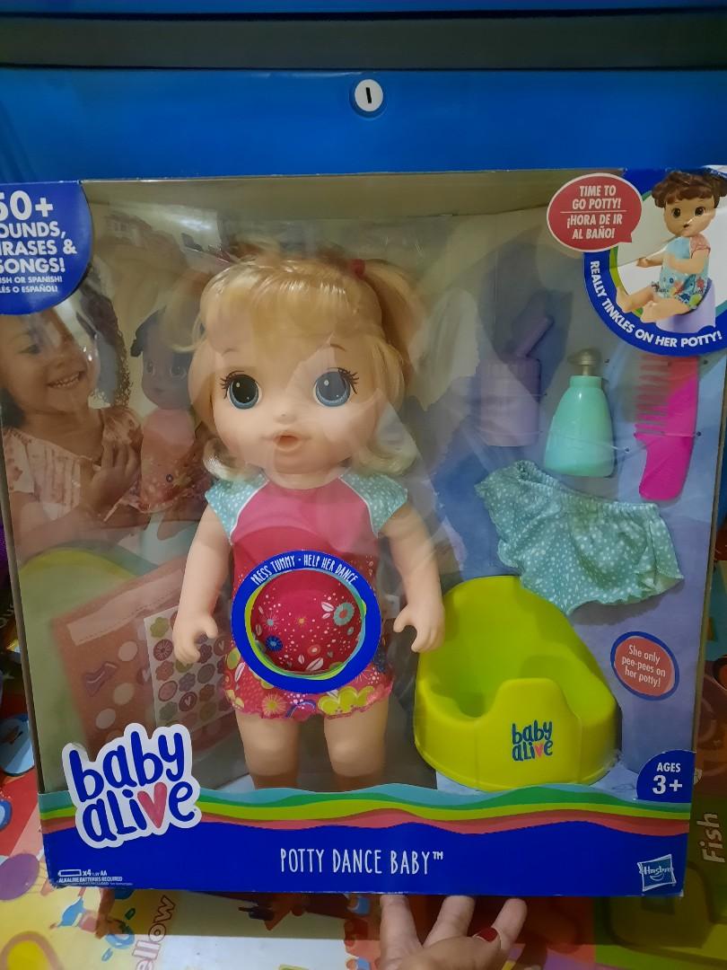 Baby alive potty dance on sale toys r us