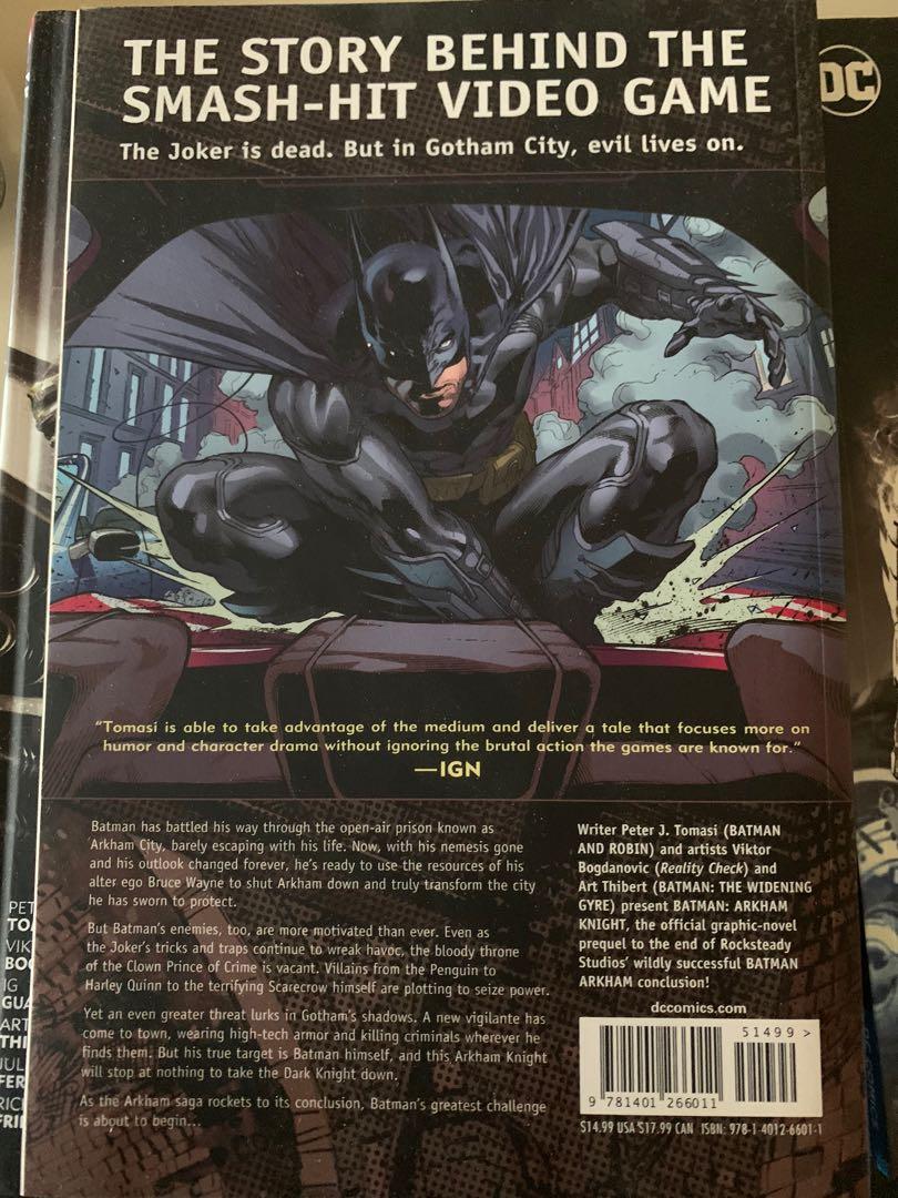 Batman Arkham Knight Vol 1 -3, Hobbies & Toys, Books & Magazines, Comics &  Manga on Carousell