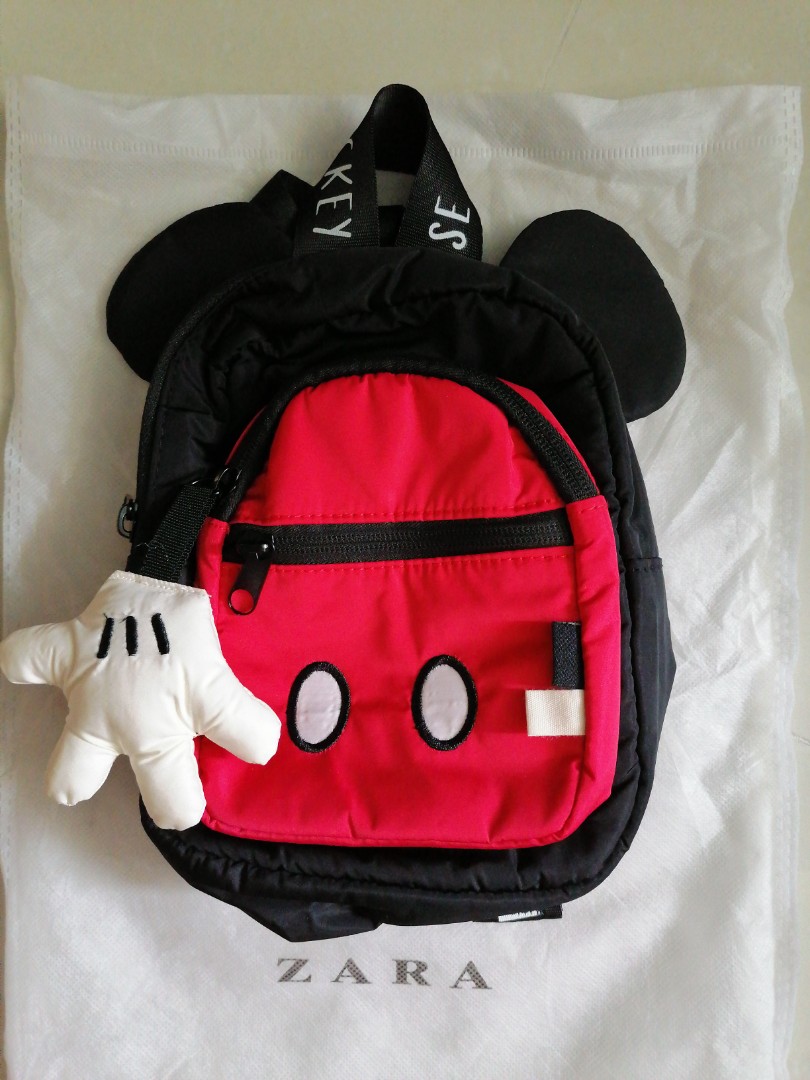 BN Zara Mickey Mouse Bag Babies Kids Babies Kids Fashion on