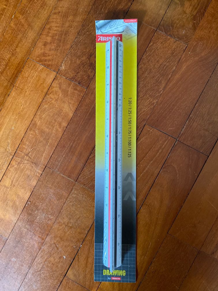 BRAND NEW (Mix Stationary) Scale Ruler, Ex Power Clipper, typo colour ...