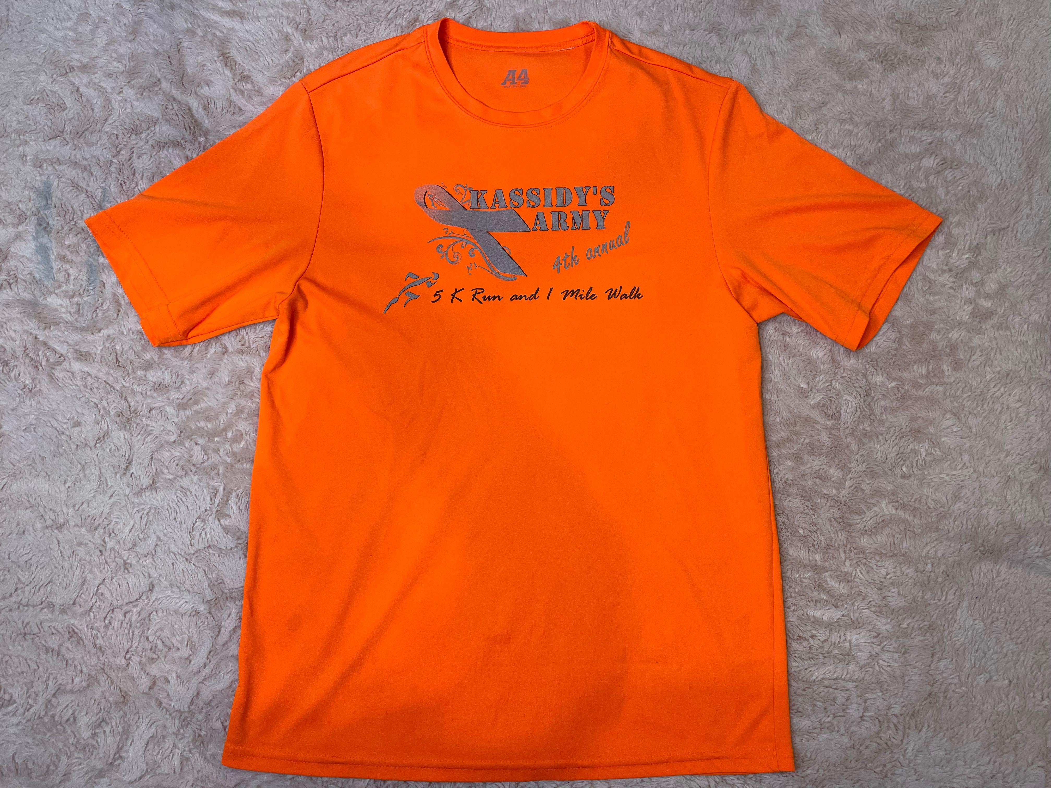 Bright neon orange shirt, Women's 