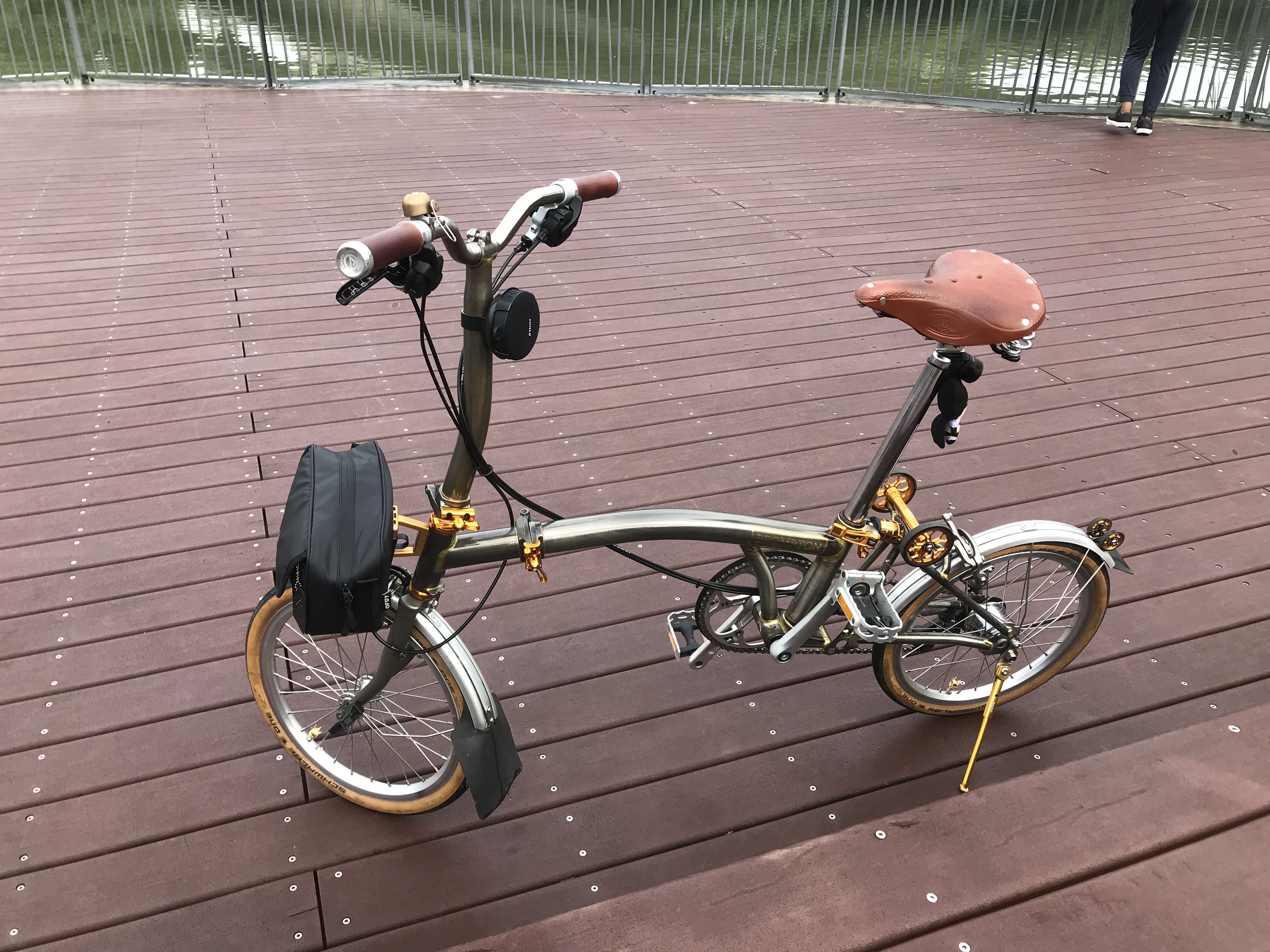 Brompton raw hot sale lacquer rust
