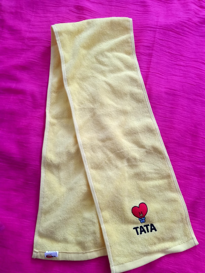 BT21 Tata Towel Official, Hobbies & Toys, Memorabilia & Collectibles, K Wave on Carousell