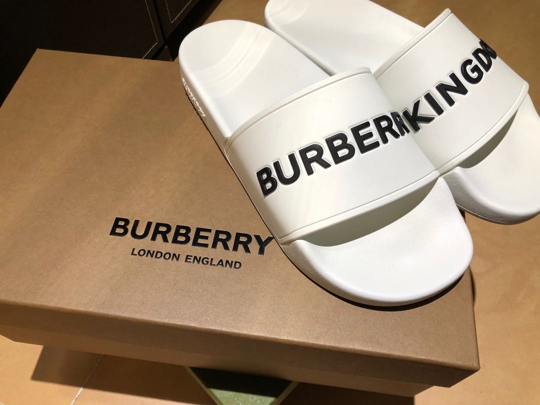 Burberry 拖鞋(有盒/有袋), 女裝, 鞋, 拖鞋- Carousell