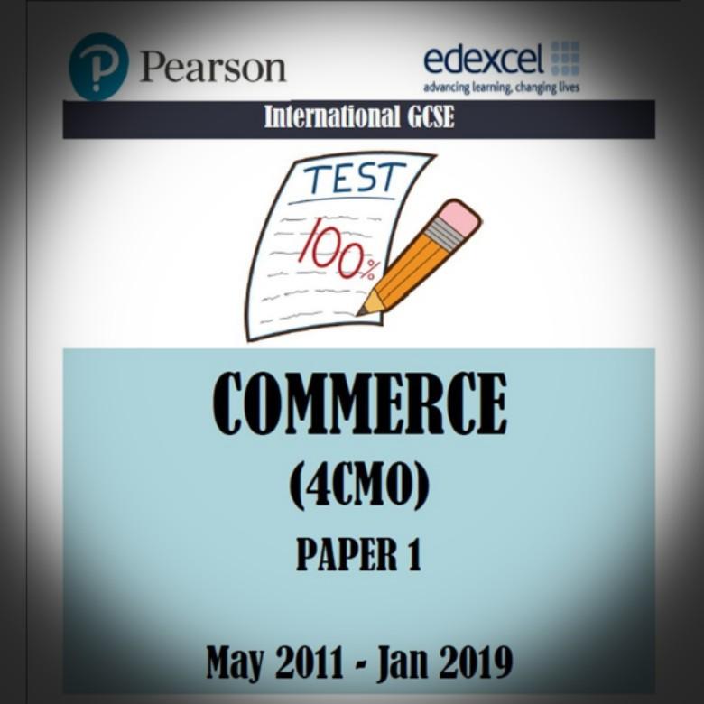 Buyfromme Edexcel Igcse Commerce Past Year Paper Books Stationery Books On Carousell
