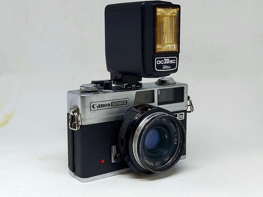 canon datematic range finder with flash (Category: Cameras) located in Manila. Submitted by ultimogizmos (Listing ID 1108874363, Image 3). Description: canon datematic range finder with flash 50mm f2.8 autofocus battery and adaptors not included.