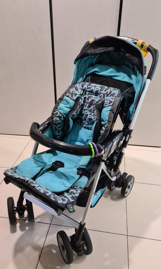 stroller with big basket