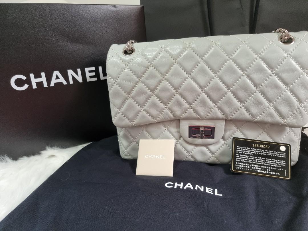 Chanel 2.55 Quilted Lambskin Medium Flap Bag Cuba Multicolor
