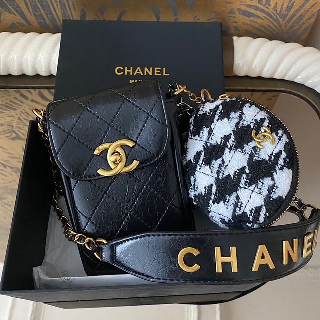 PHỤ KIỆN CHÍNH HÃNG  TÚI NỮ Chanel Gift Makeup Mini Bag  CNM01