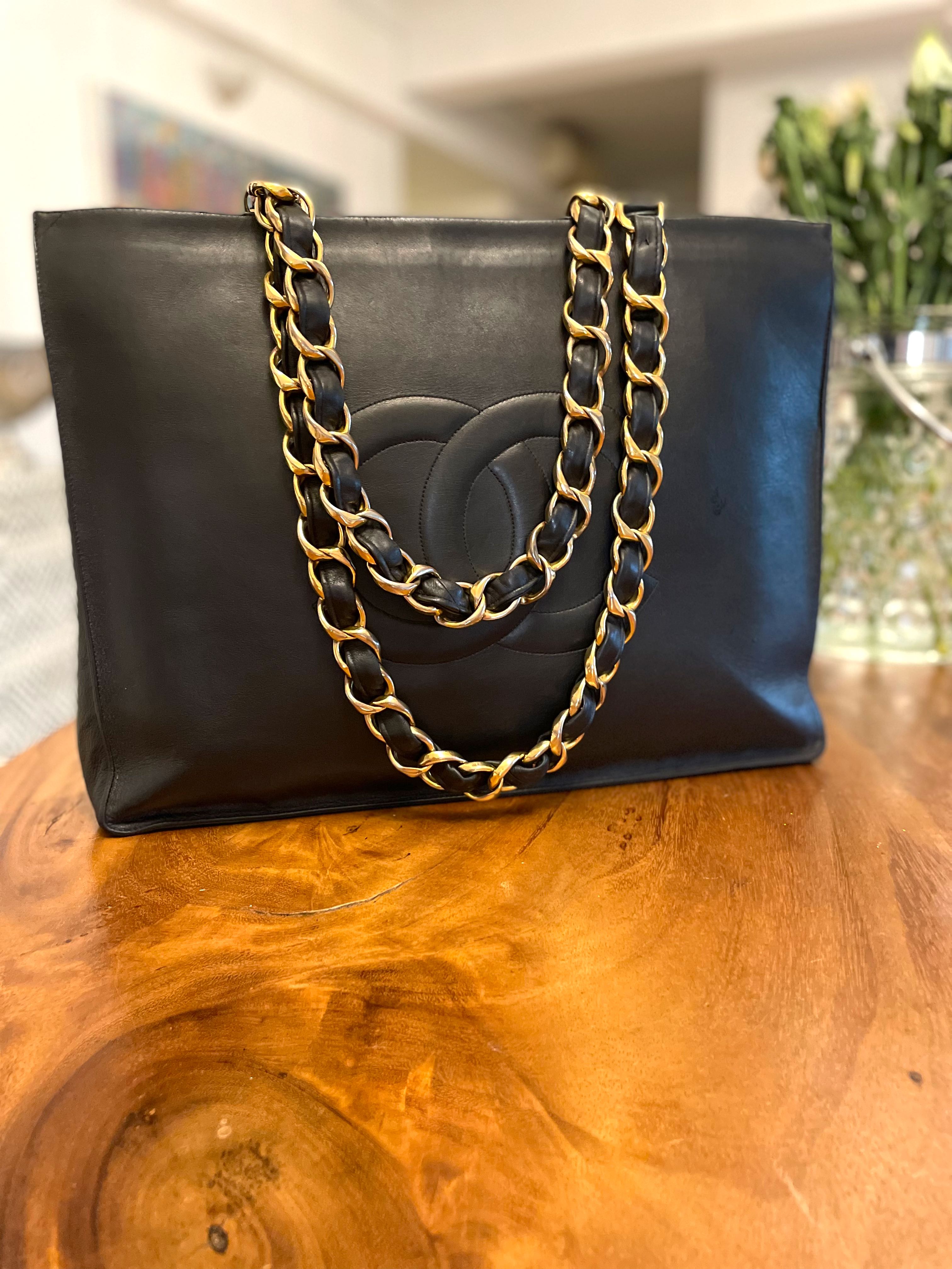 Chanel XL Jumbo Tote Vintage, Luxury, Bags & Wallets on Carousell