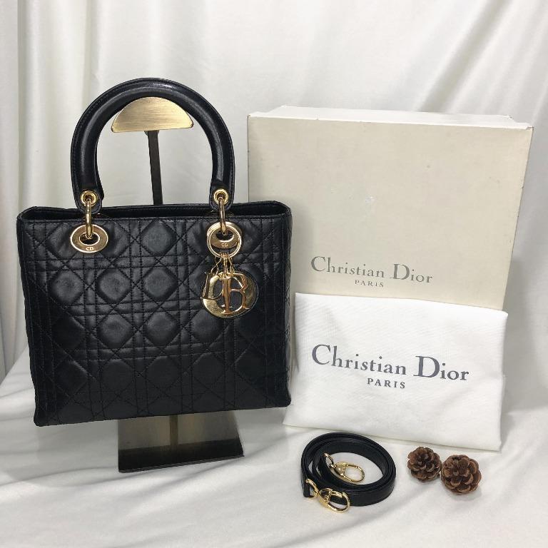 Lady dior sale bag shoulder strap