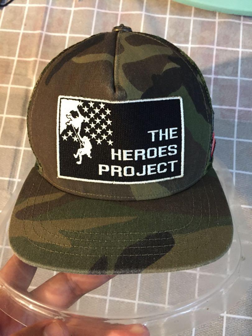 Chrome Hearts x The Heroes Project Camo Trucker Cap, Men's Fashion