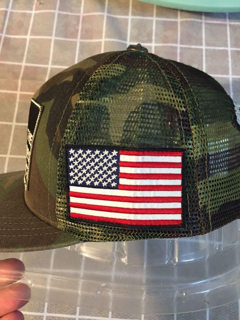 Chrome Hearts x The Heroes Project Camo Trucker Cap, Men's Fashion