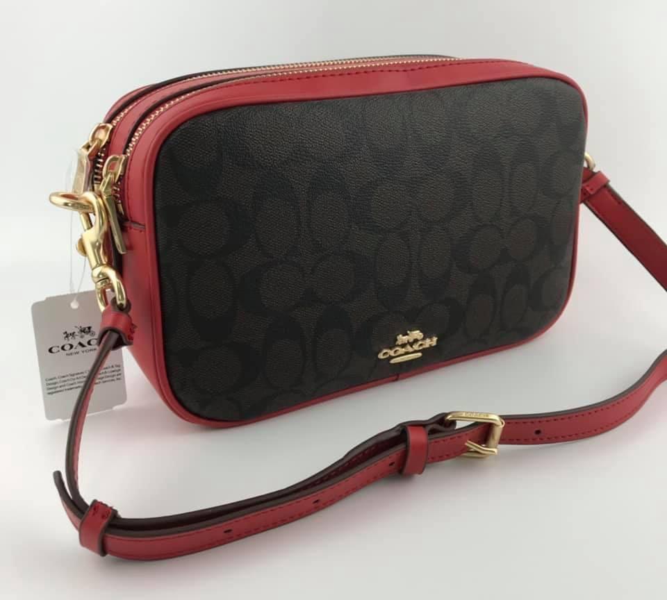 Coach jes 2025 crossbody red