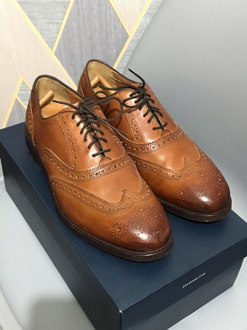 Cole Haan Kneeland Leather Wingtip 