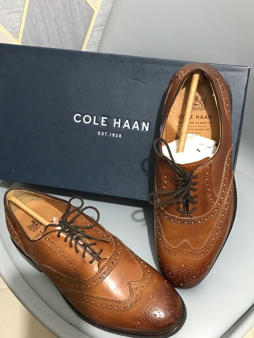Cole Haan Kneeland Leather Wingtip 