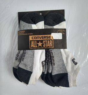 Converse All Star No Show Socks Mens 6-Pair Size 6-12 NewUSA