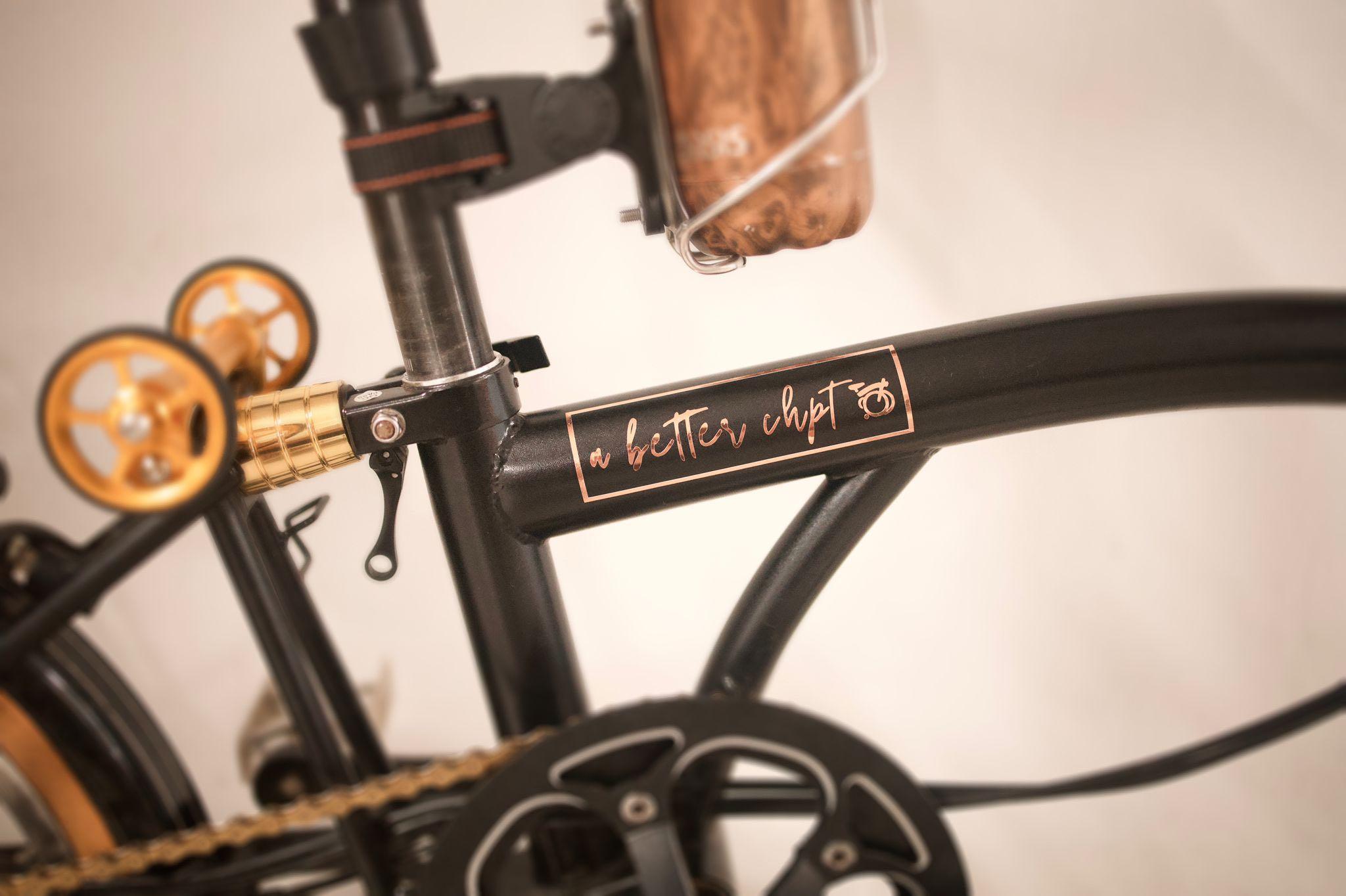 DESIGN YOUR OWN Brompton Sticker High Quality Die-Cut Vinyl Waterproof ...