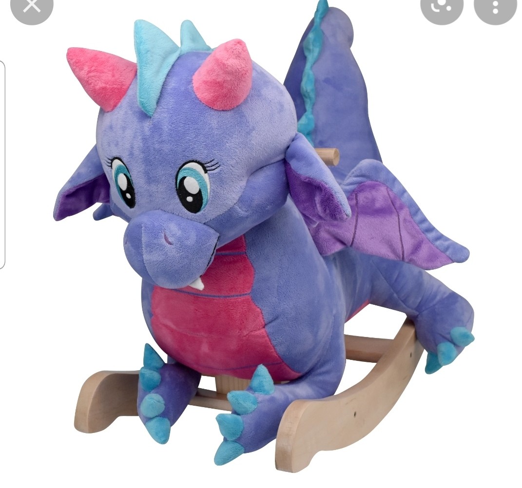 Dragon Rocker, with music, Hobbies & Toys, Toys & Games on Carousell