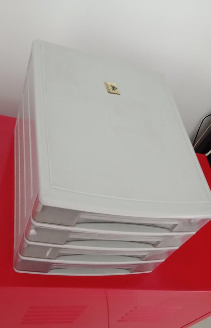 Drawer Office Desktop Storage Box Multi Transparent Drawer A4 Paper
