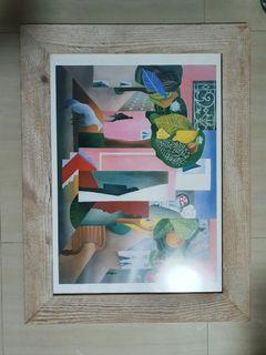Drawing with frame