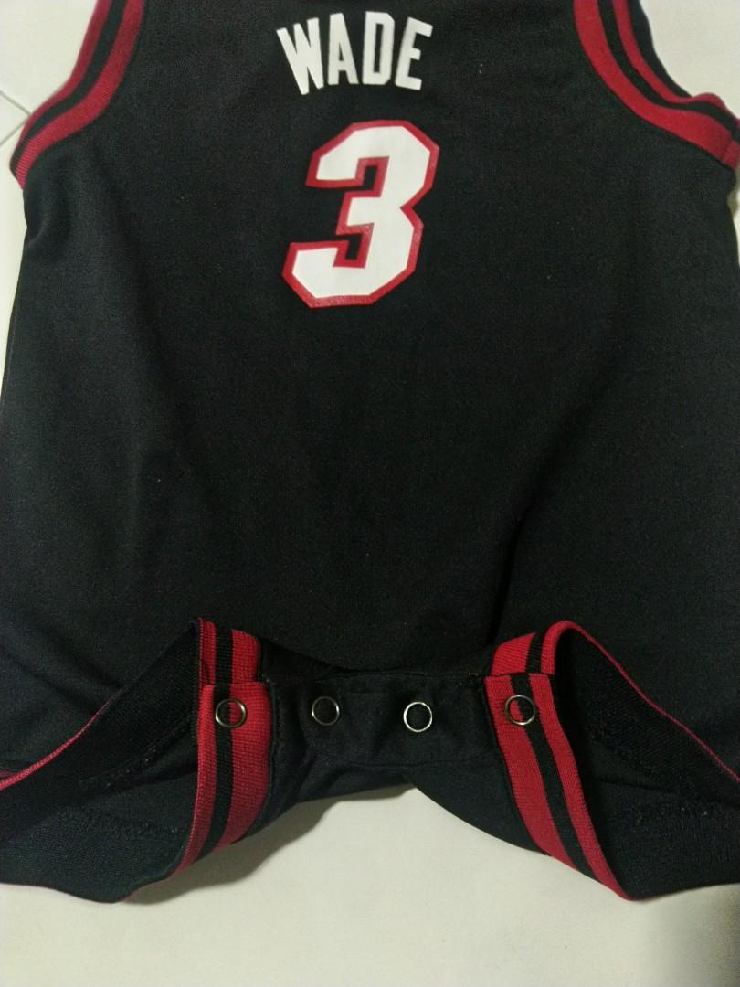 Wade black store tie jersey