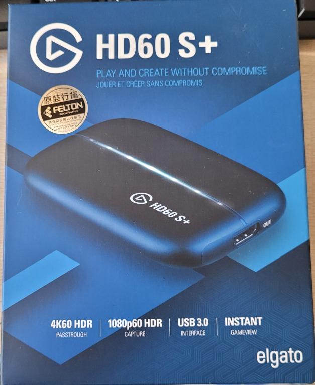 Elgato HD60S+, 電腦＆科技, 電腦周邊及配件, 電子屏幕- Carousell