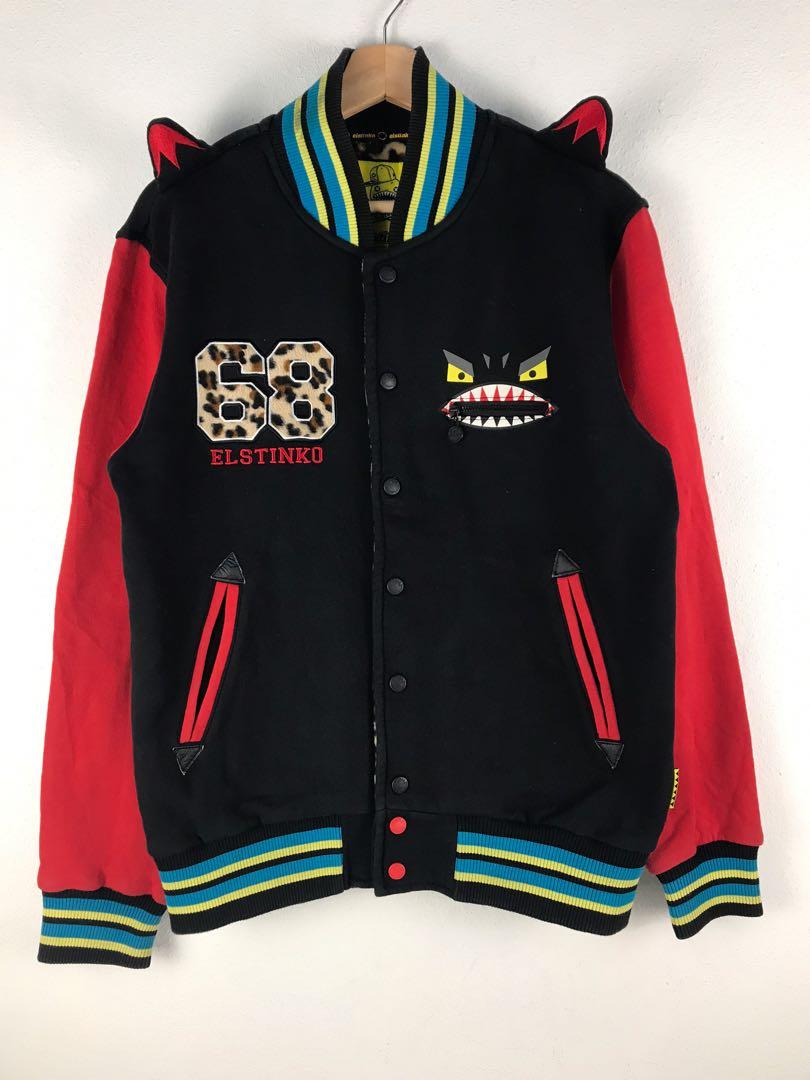 ice cream dipped varsity jacket