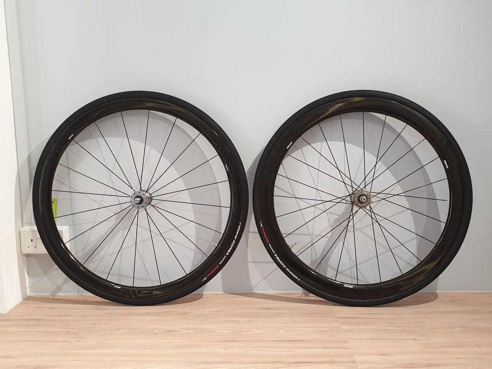 Enve track wheels clearance