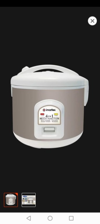 Imarflex multi sales function rice cooker