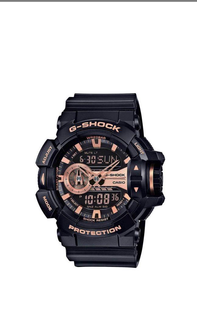 G Shock Black Rose Gold Luxury Watches on Carousell