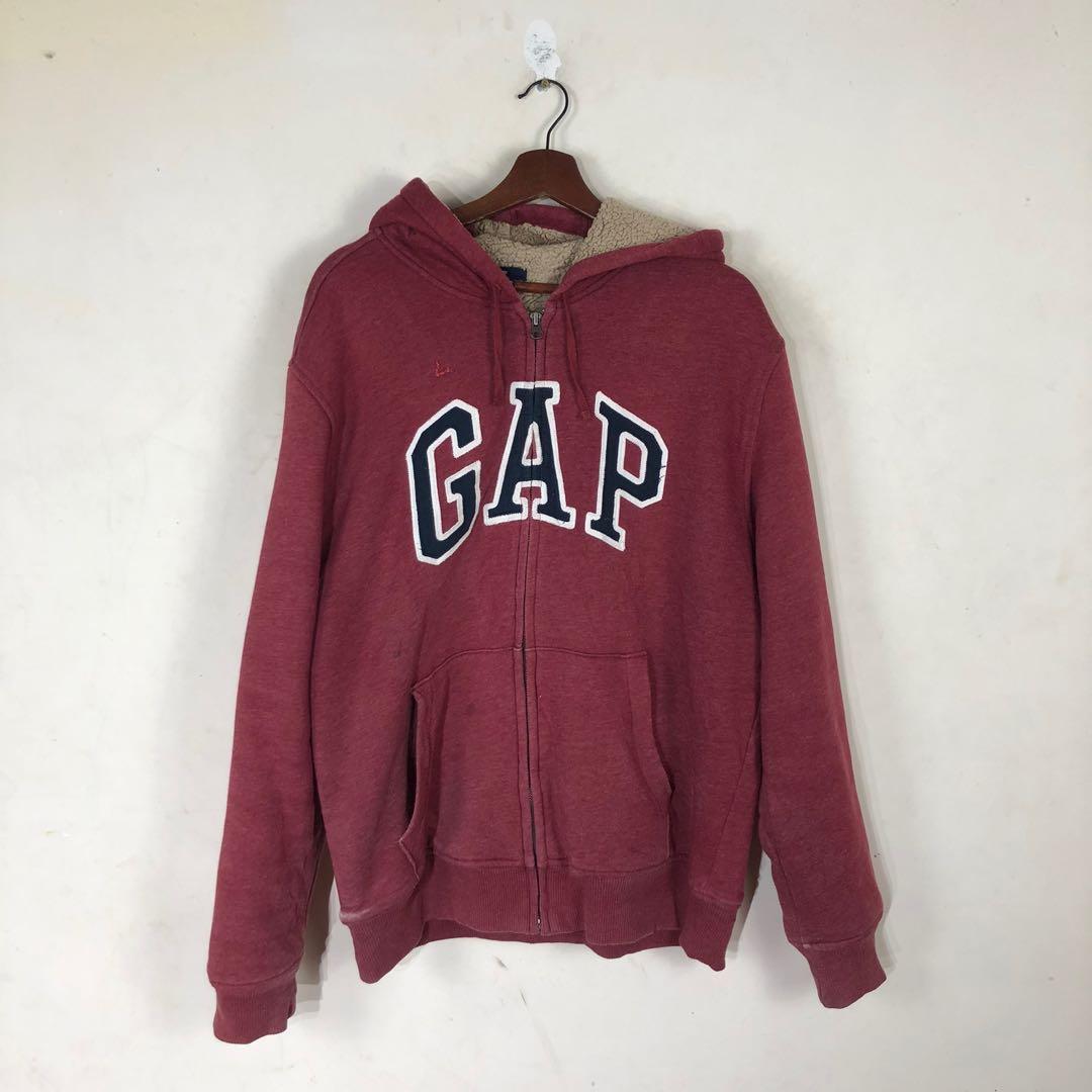 Gap burgundy deals sweater