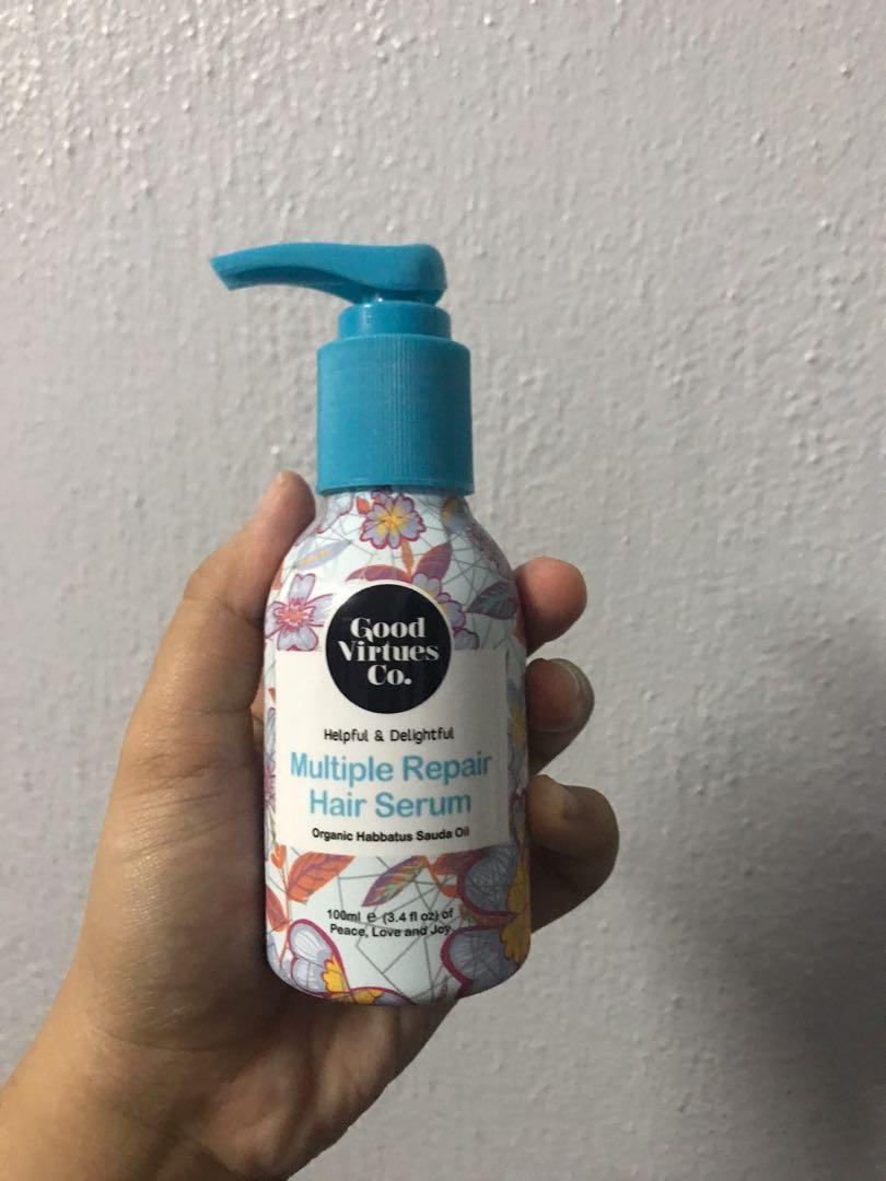 Good Virtue Co Hair Serum Health Beauty Hair Care On Carousell