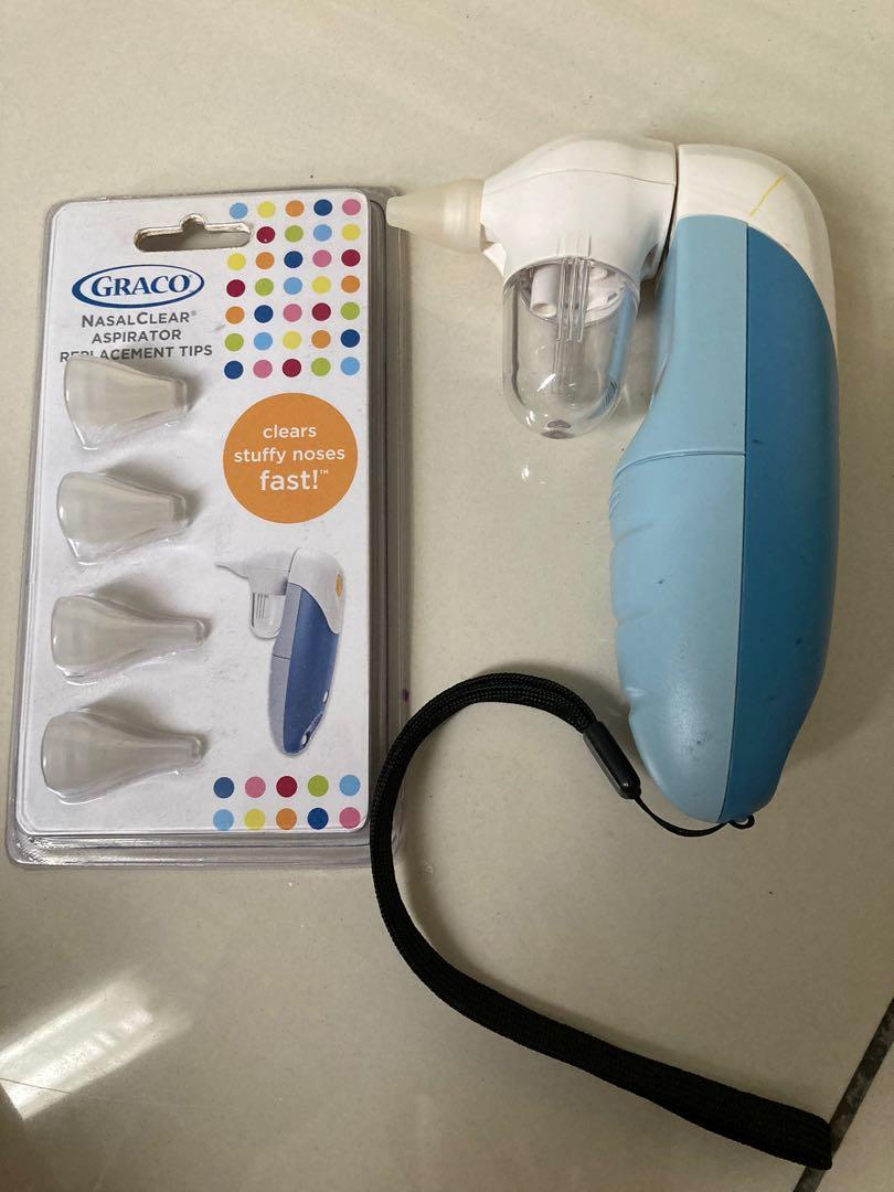 Graco Nasal Clear Aspirator with 4 replacement tips