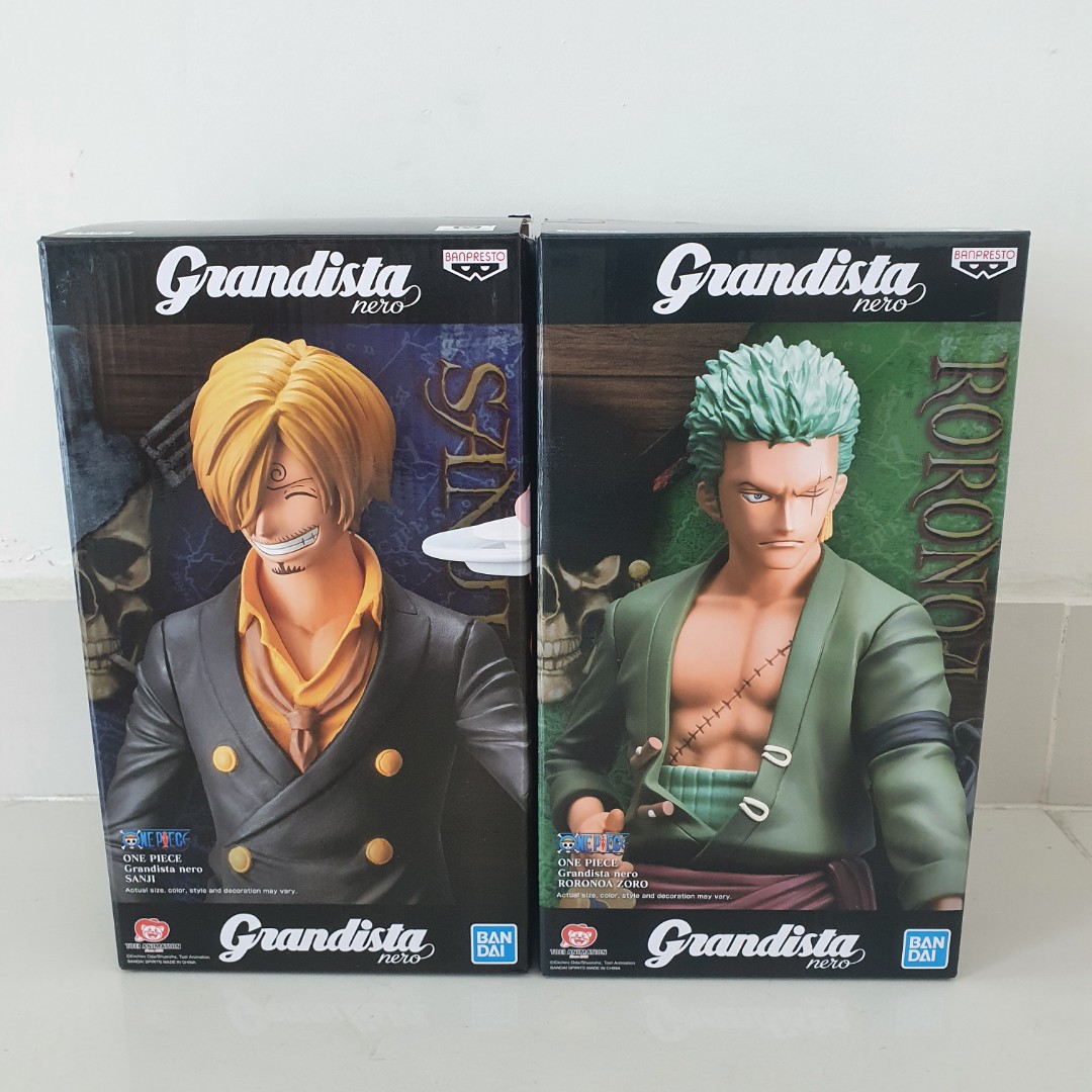 Grandista Nero Sanji Zoro One Piece 21 Toys Games Action Figures Collectibles On Carousell