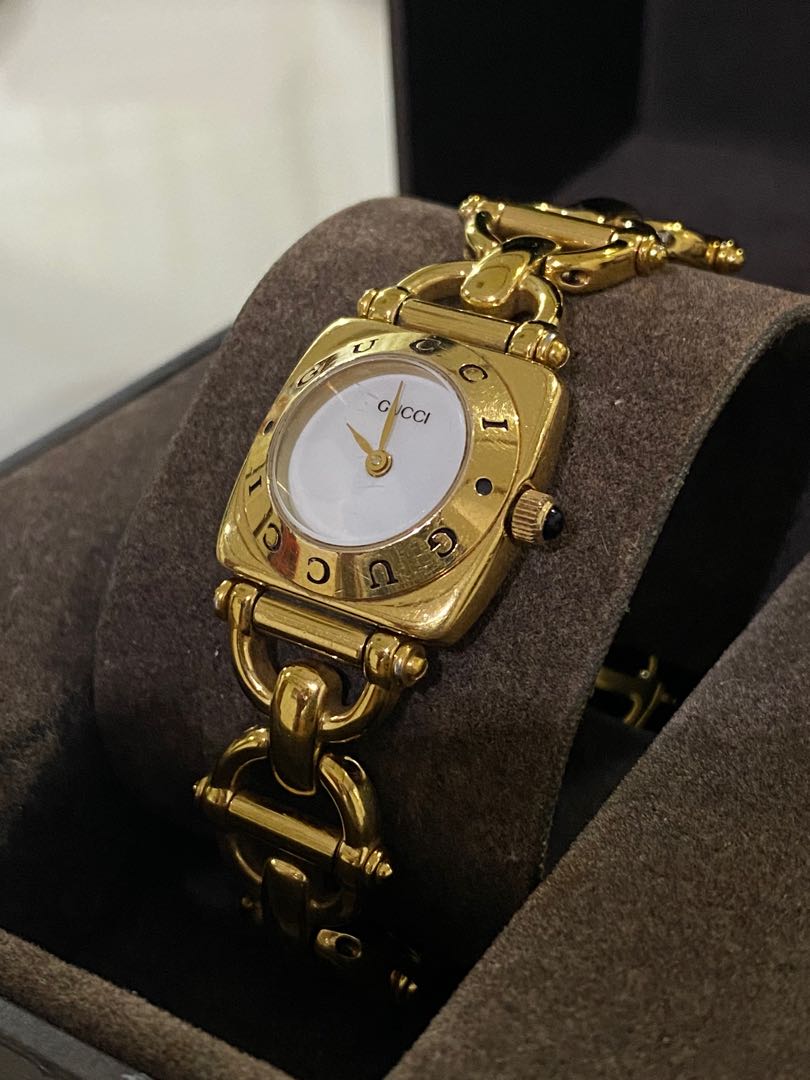 Gucci bit watch clearance